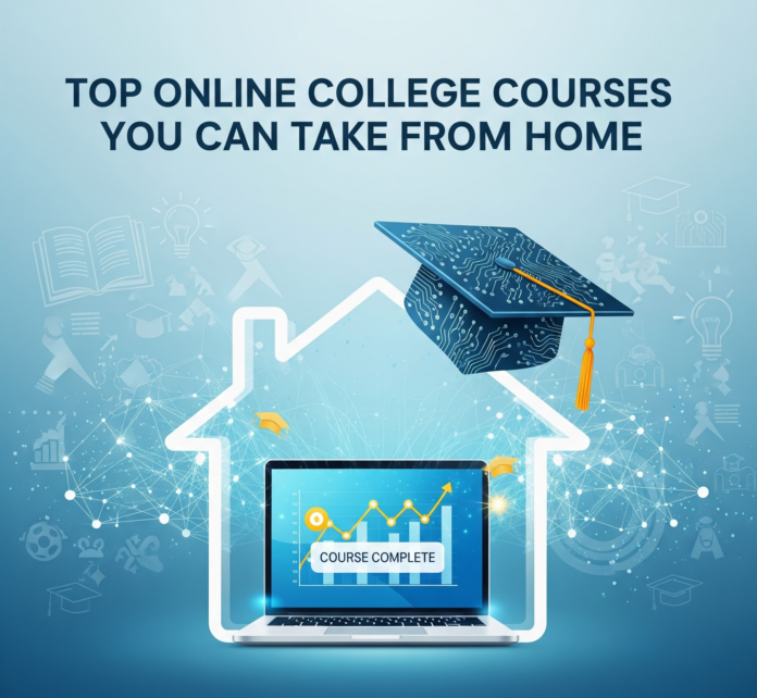 Top Online College Courses You Can Take from Home